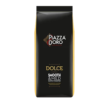 Abbildung des Packshots des Jacobs Professional Produkt Piazza D'ORO Dolce, 1kg Bohnenkaffee