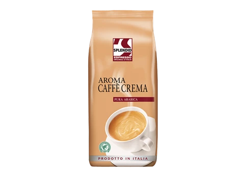 Abbildung des Packshots des Jacobs Professional Produkt Splendid Aroma Café Crema, 1kg Bohnenkaffee