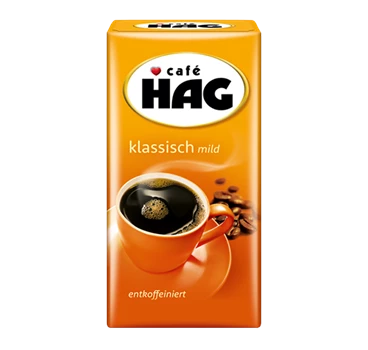 Abbildung des Packshots des Jacobs Professional Produkt Café HAG Klassisch Mild, 1kg Filterkaffee