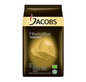 Abbildung des Packshots des Jacobs Professional Produkt Jacobs Tesoro Filter, 1kg Filterkaffee