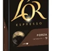 Abbildung des Packshots des Jacobs Professional Produkt L'OR Espresso Forza 9, 10 Kapseln