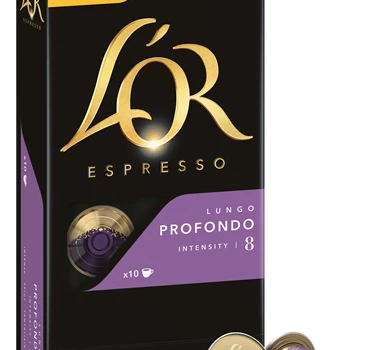 Abbildung des Packshots des Jacobs Professional Produkt L'OR Lungo Profondo 8, 10 Kapseln