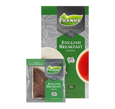 Abbildung des Packshots des Jacobs Professional Produkt Pickwick English Breakfast, Schwarzer Tee, 3 Packungen à 25 Beutel