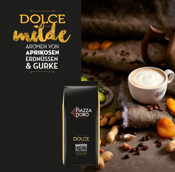 Abbildung von Piazza D'Oro Dolce Bohnenkaffee